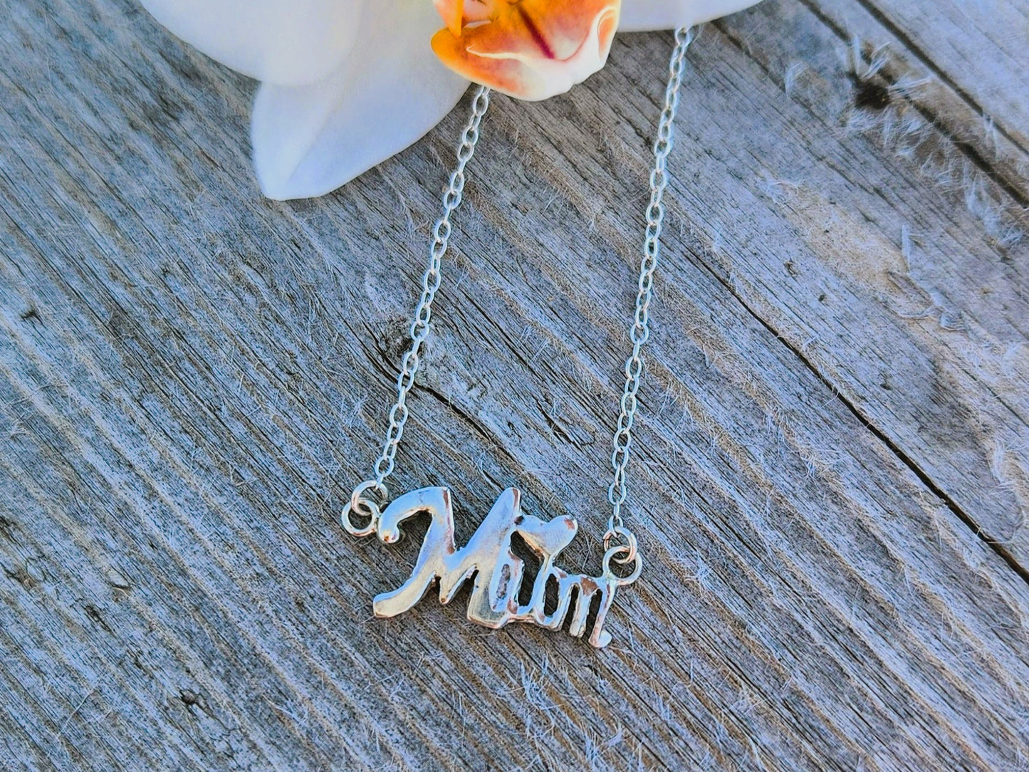 Mom Heart Necklace