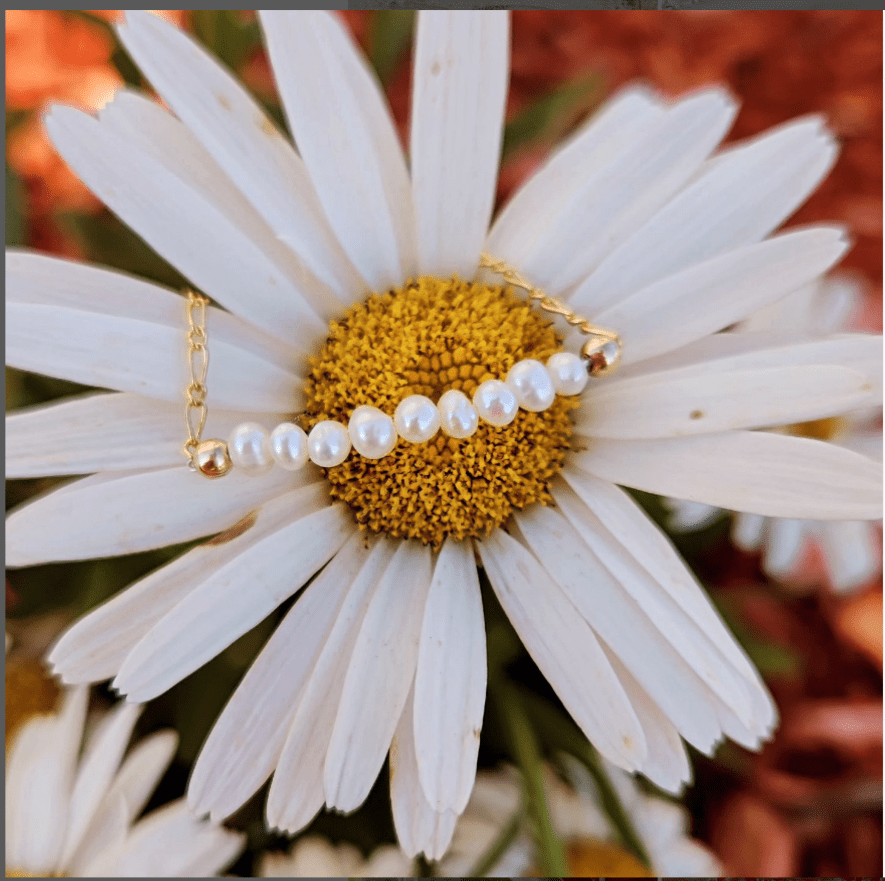 Pearl Gold-filled Necklace image 0