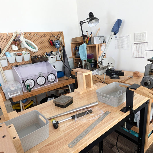 Gemstone Ring Workshop – Make Your Own Ring from Scratch